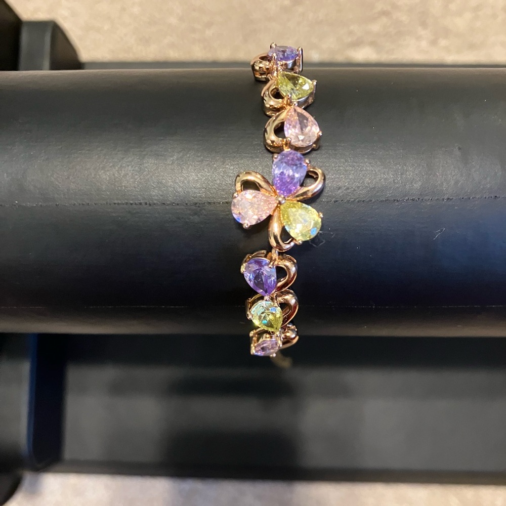 Elegant Multicolor Stone Bracelet